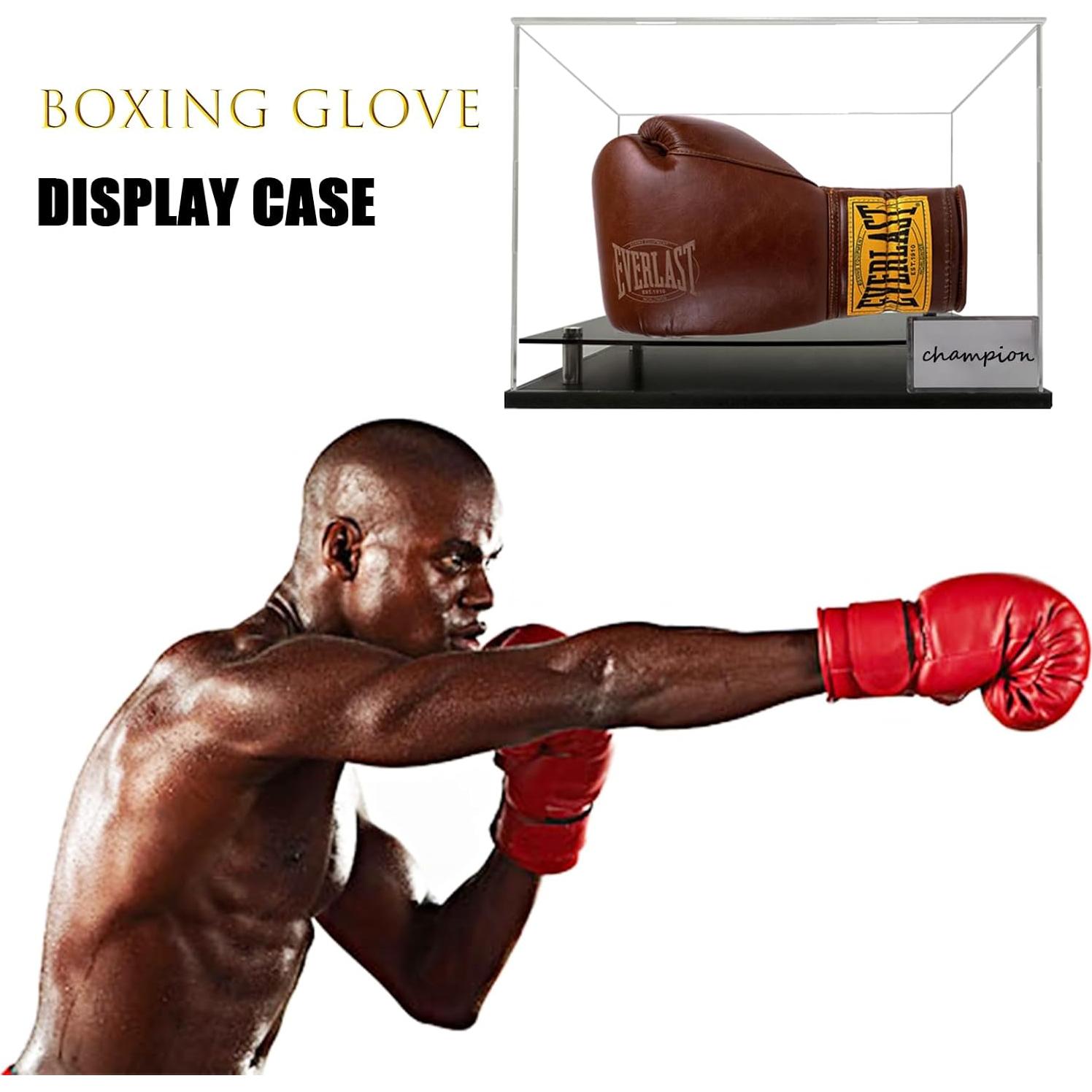 Caja de Exhibición de Guantes de Boxeo Acrílica COCEANV 33x22x22cm