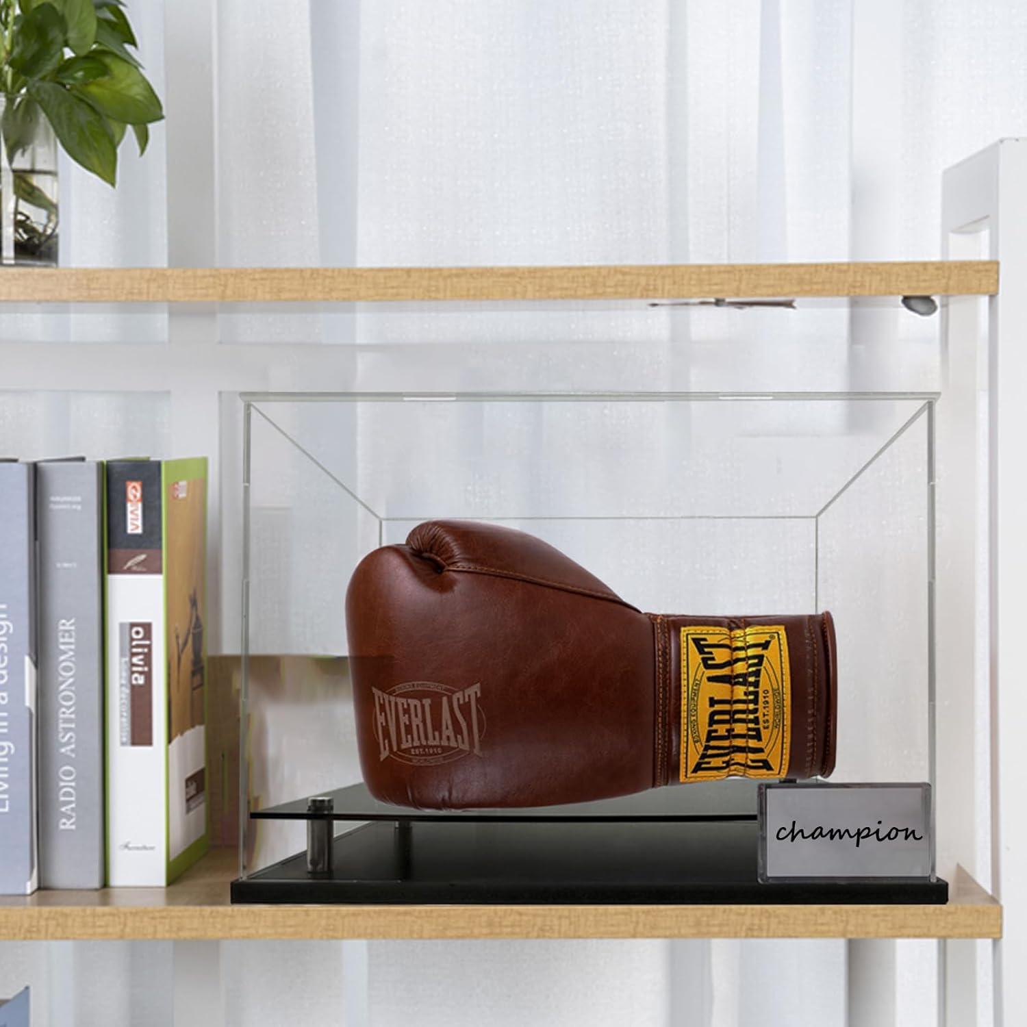 Caja de Exhibición de Guantes de Boxeo Acrílica COCEANV 33x22x22cm