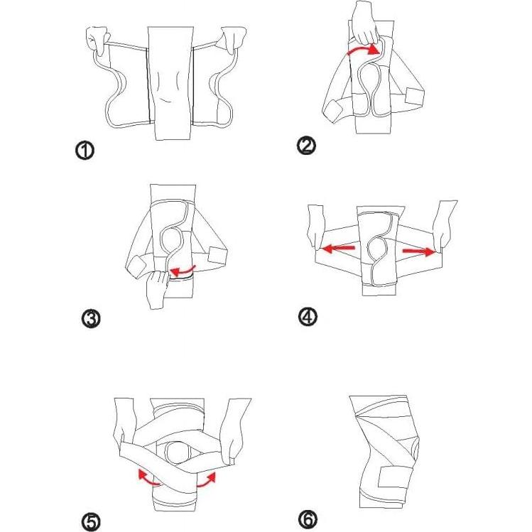 Faja para Rodilla NEENCA X-Grande Negro - Soporte y Alivio