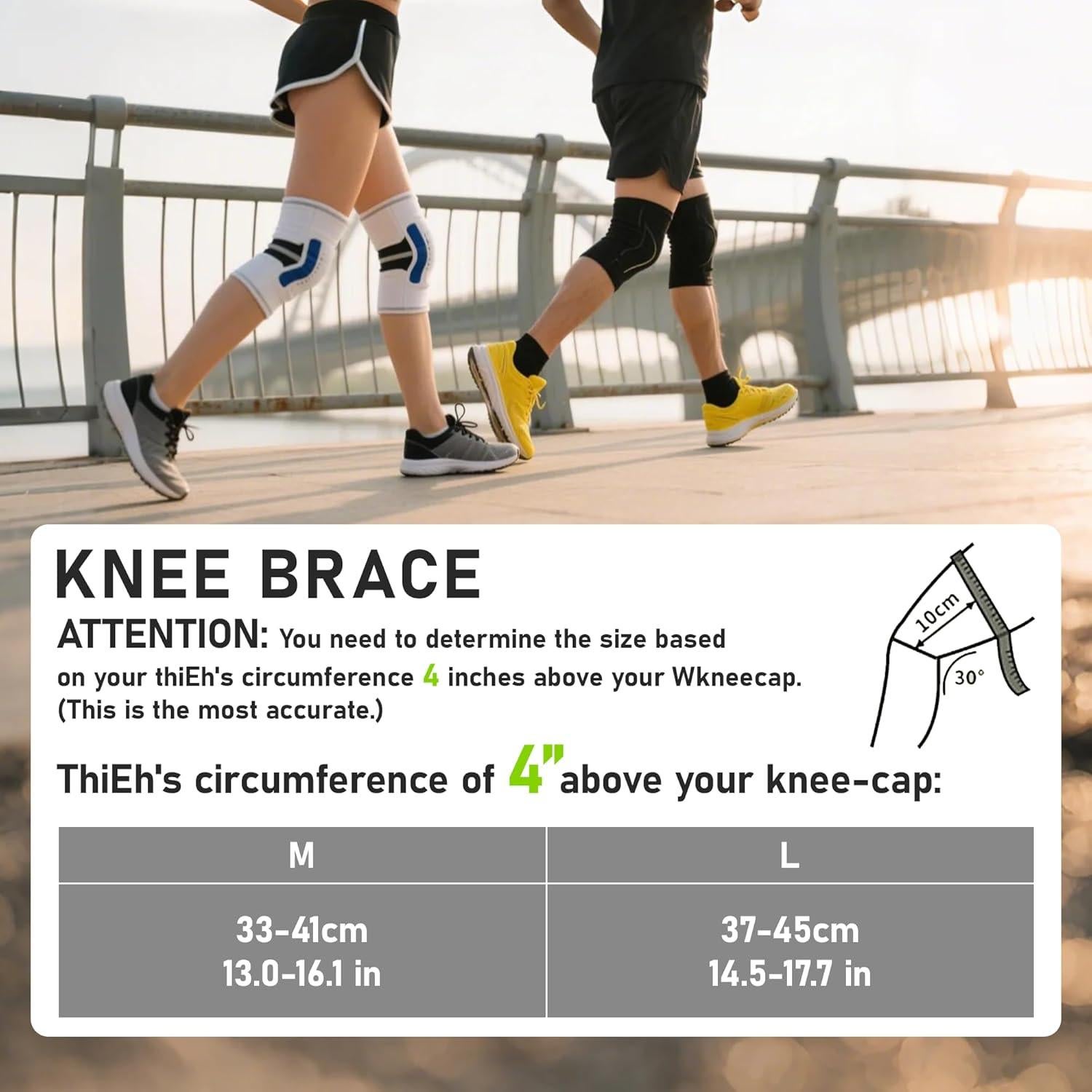 Férula de Rodilla Yochaqute Mediana con Soporte y Compresión