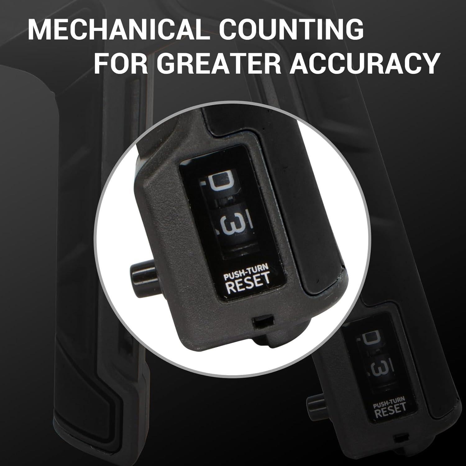 Fortalecedor de Agarre de Mano YESIMET 5-100kg Ajustable con Conteo