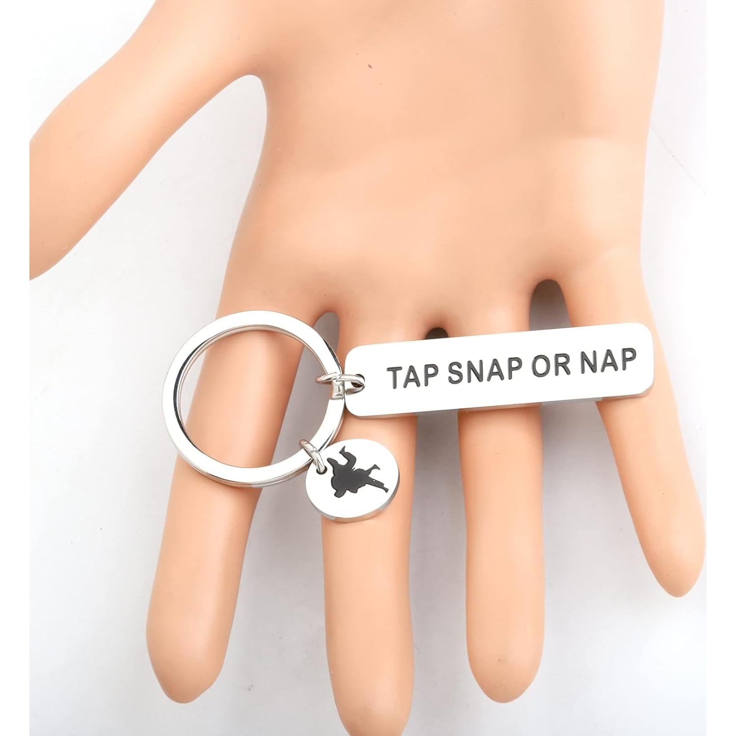 Llavero Jiu Jitsu Brasileño Okeych - Joyería Artes Marciales