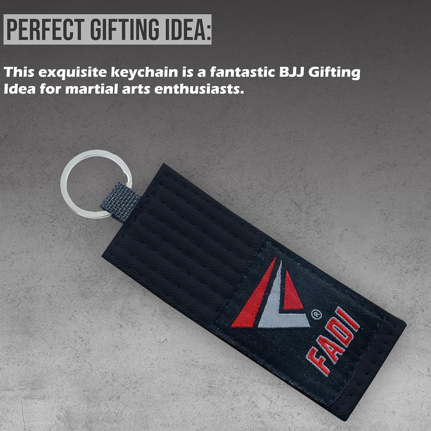 Llavero de Cinturón BJJ Fadi Sports - Accesorio Durable para Fanáticos