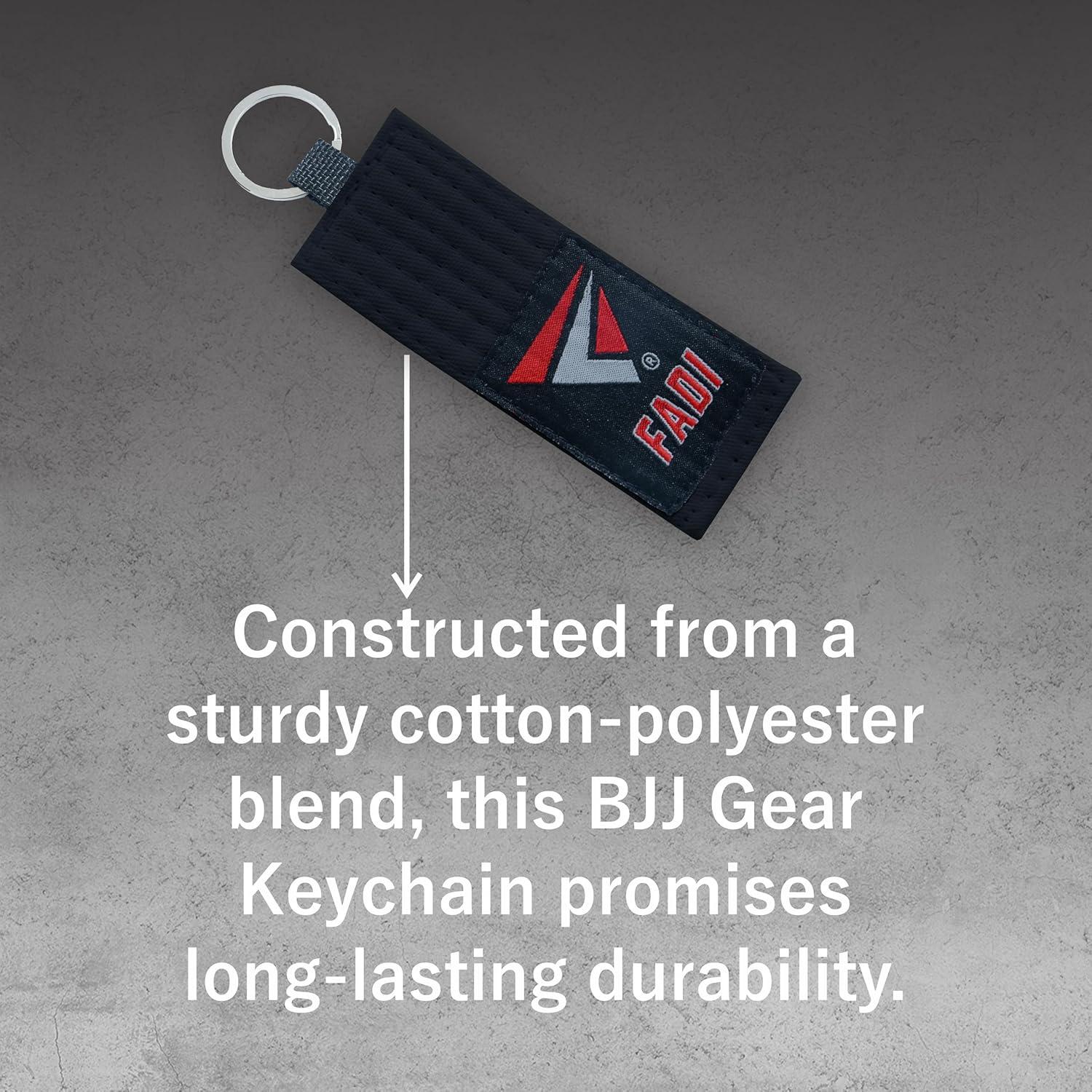 Llavero de Cinturón BJJ Fadi Sports - Accesorio Durable para Fanáticos