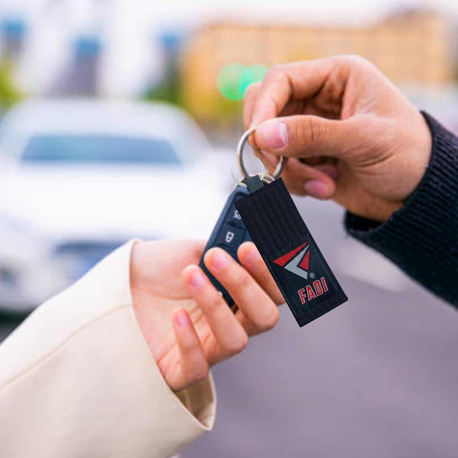 Llavero de Cinturón BJJ Fadi Sports - Accesorio Durable para Fanáticos