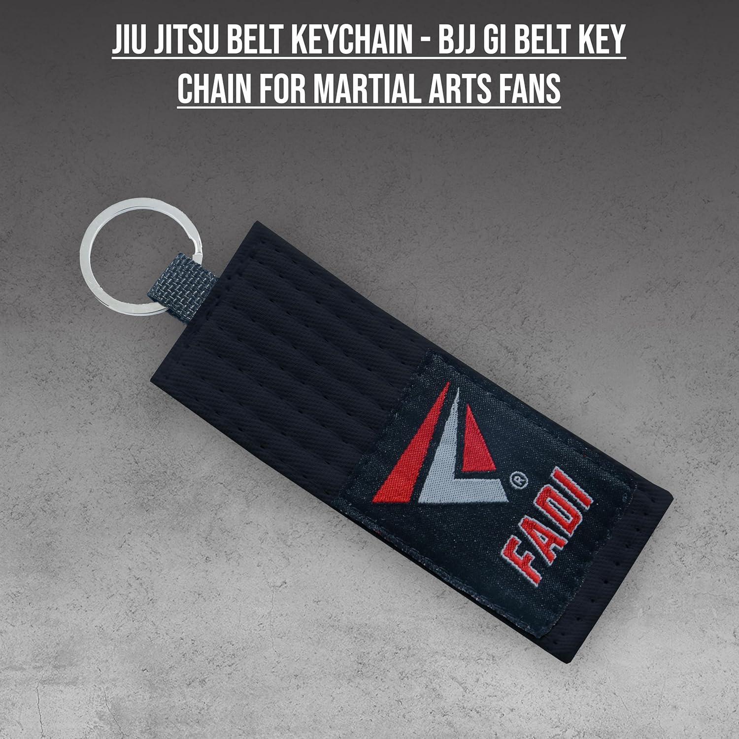 Llavero de Cinturón BJJ Fadi Sports - Accesorio Durable para Fanáticos