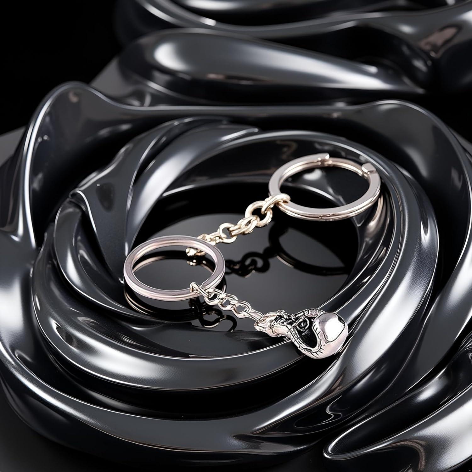 Llavero Guante de Boxeo Plateado GANPUB - Aleación de Zinc