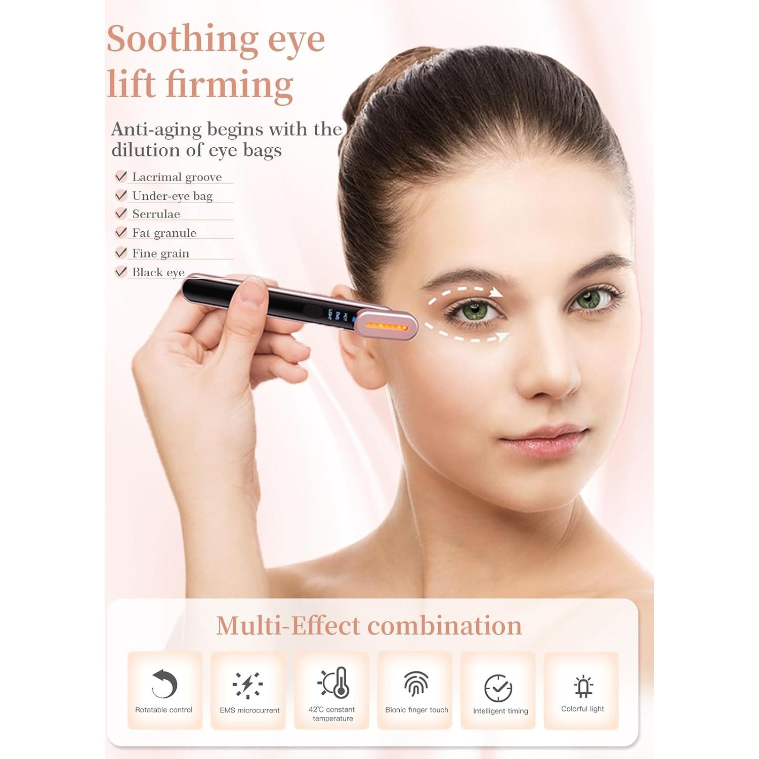 Varita de Terapia de Luz Roja Gipider 7-en-1 Facial