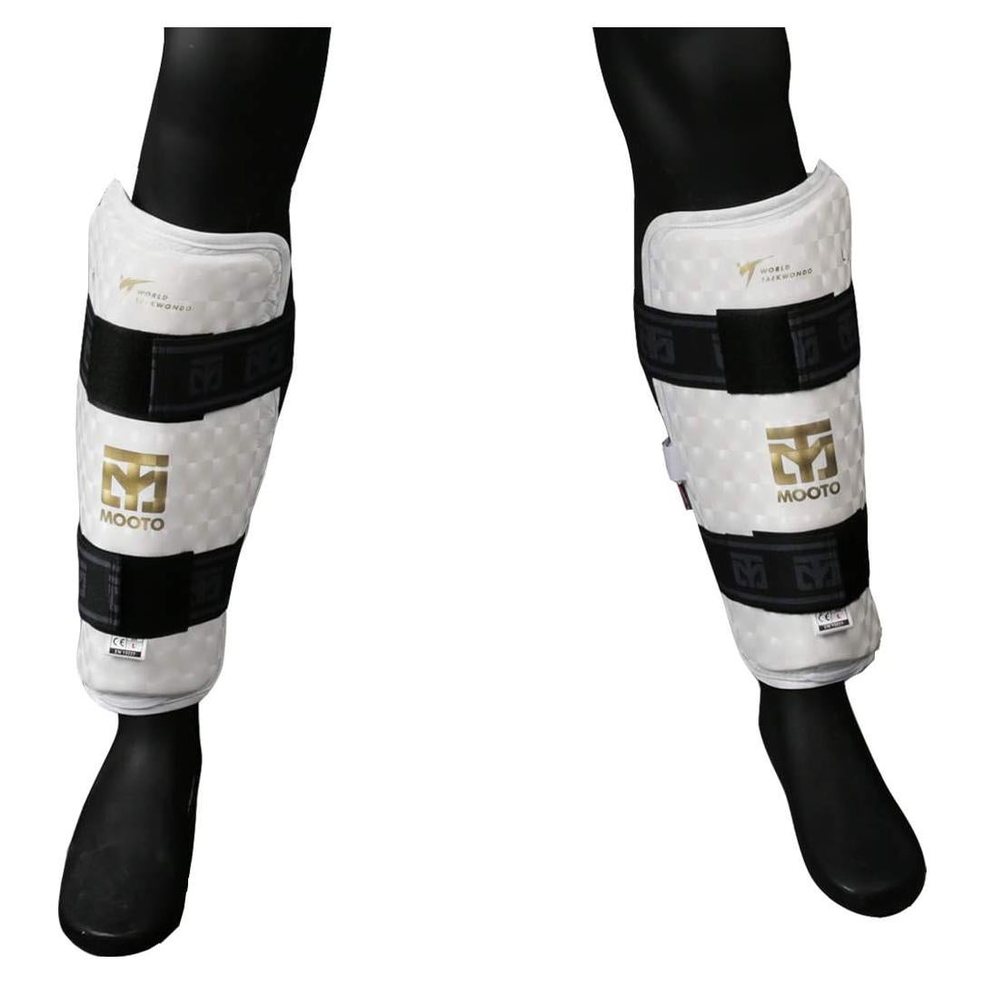 Protector de Espinillas Mooto Taekwondo Extera S2 Mediano 25cm