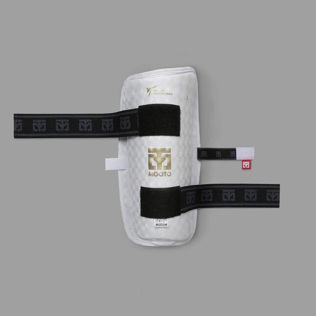 Protector de Espinillas Mooto Taekwondo Extera S2 Mediano 25cm