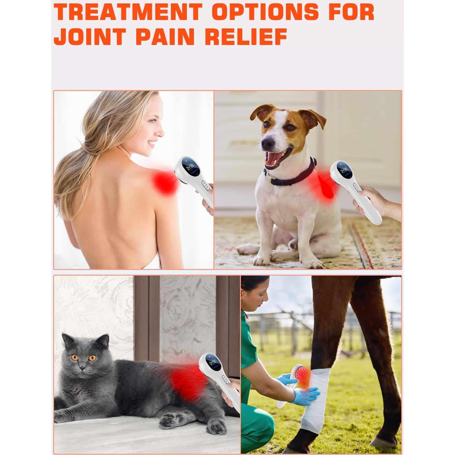 Dispositivo de Terapia de Luz Roja Holsn 14x650nm 3x808nm