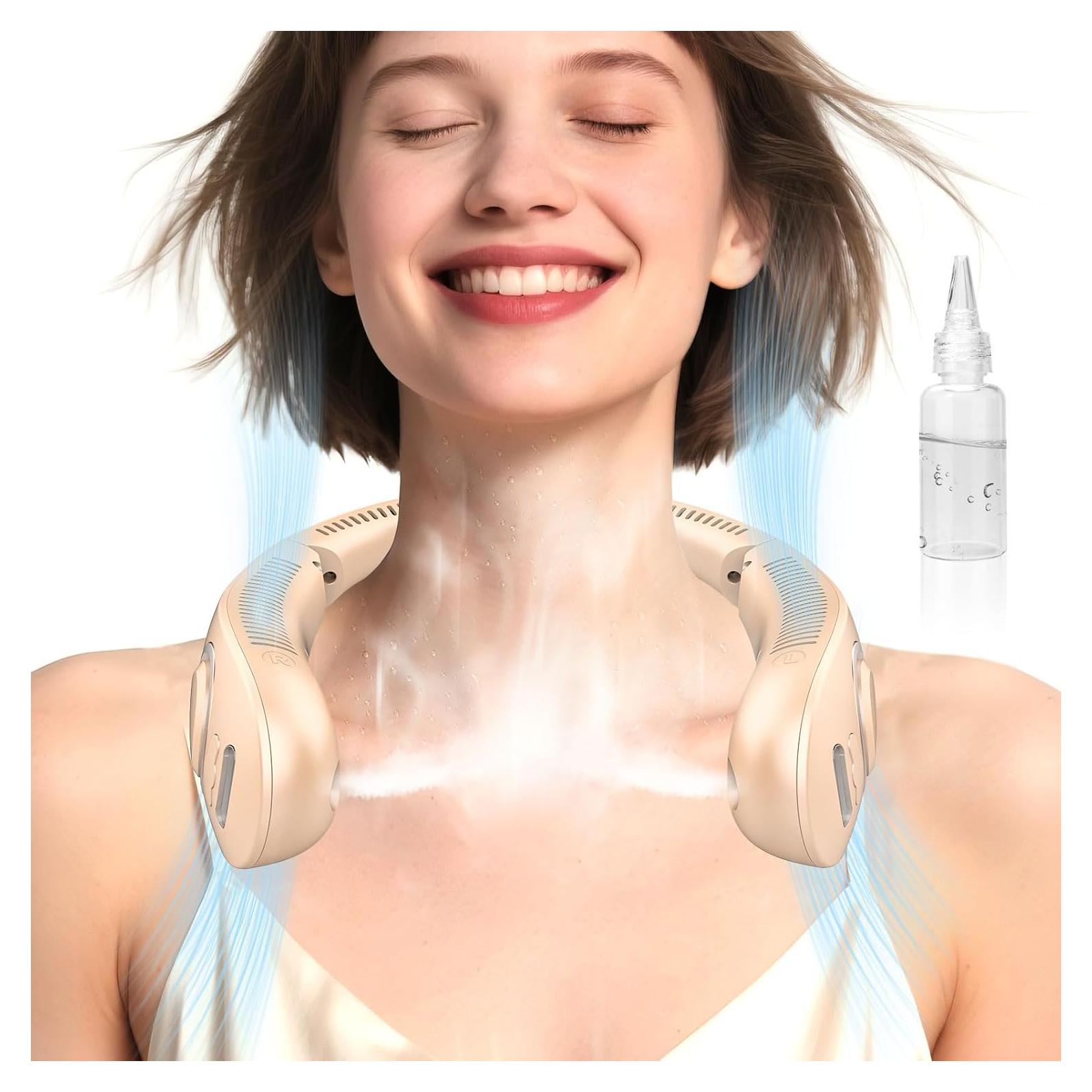 Ventilador de Cuello FWV con Neblina y Batería Recargable