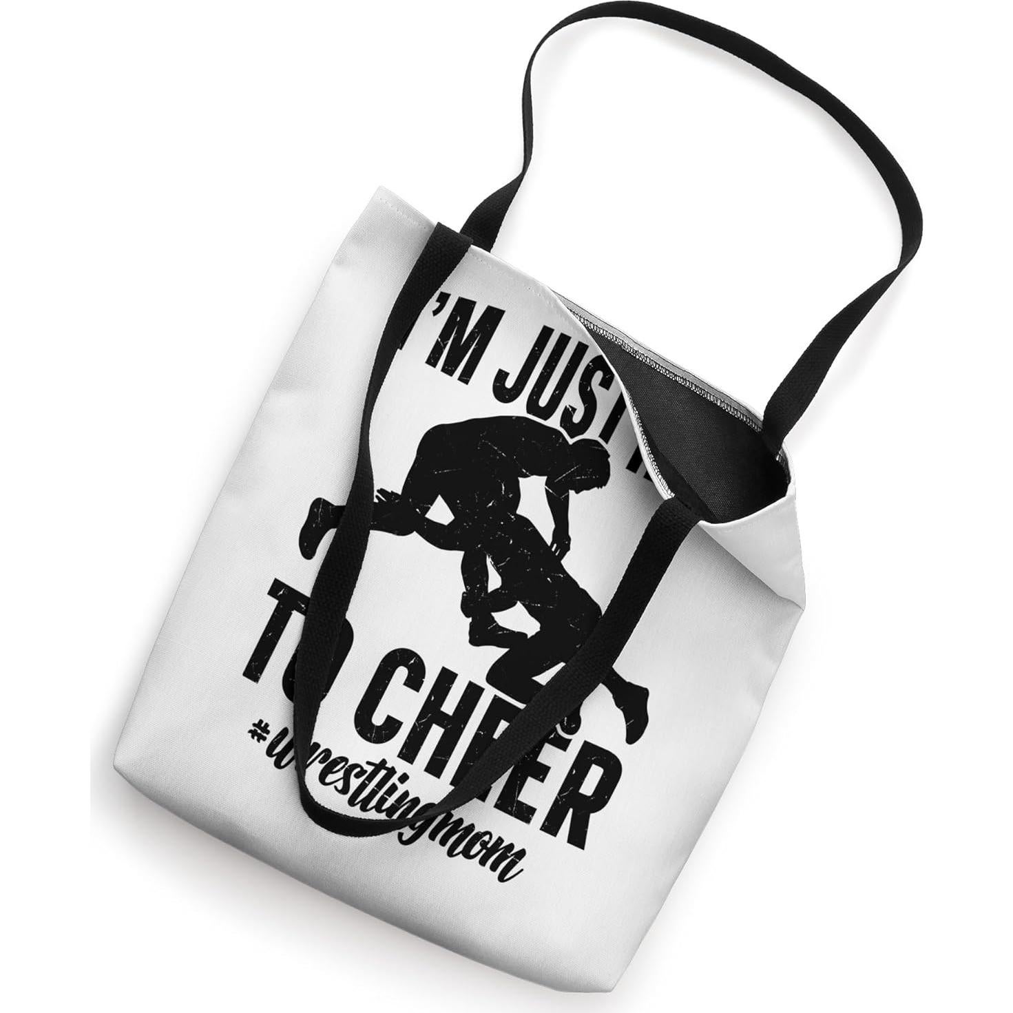 Zapatos de Lucha Libre Juvenil Wrestling Mama 16" Bolsa Tote