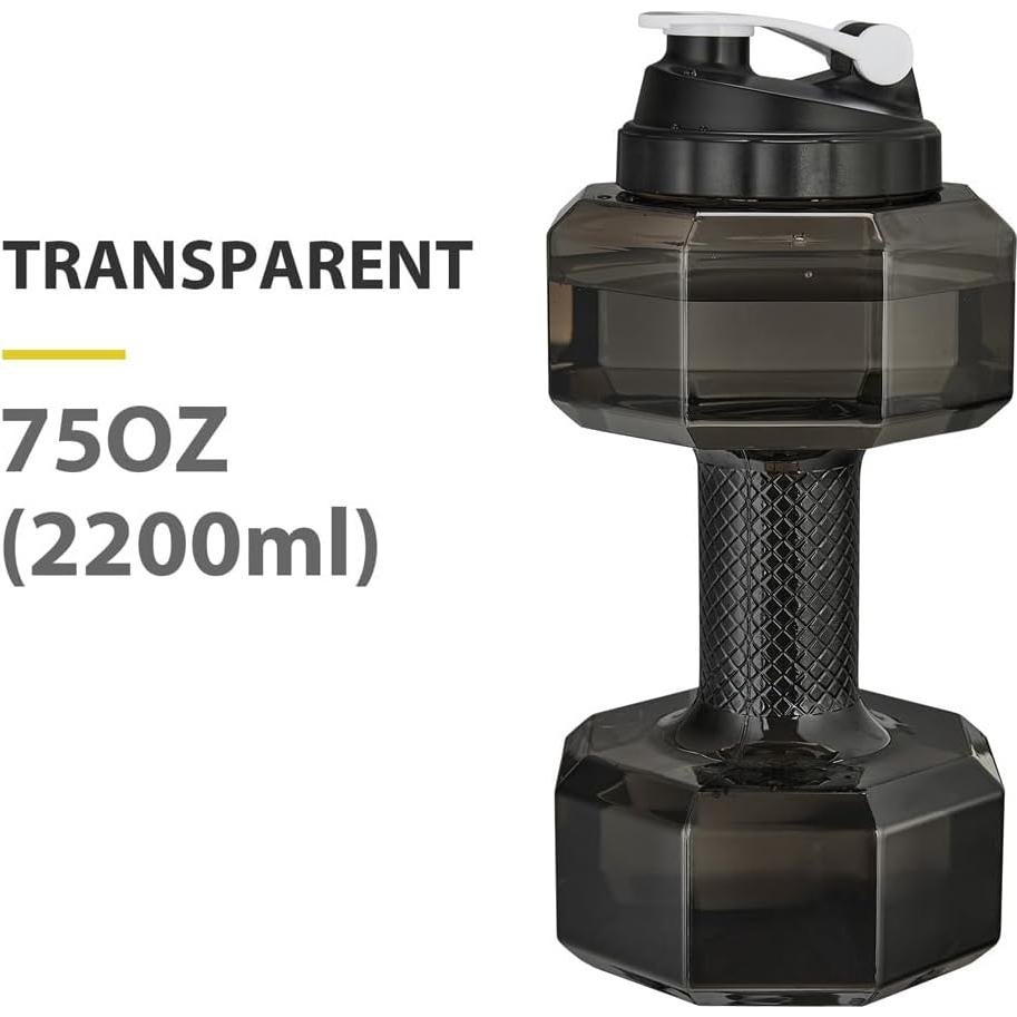 Botella de Agua Ecológica Dulcii 2.2L Mancuerna Fitness