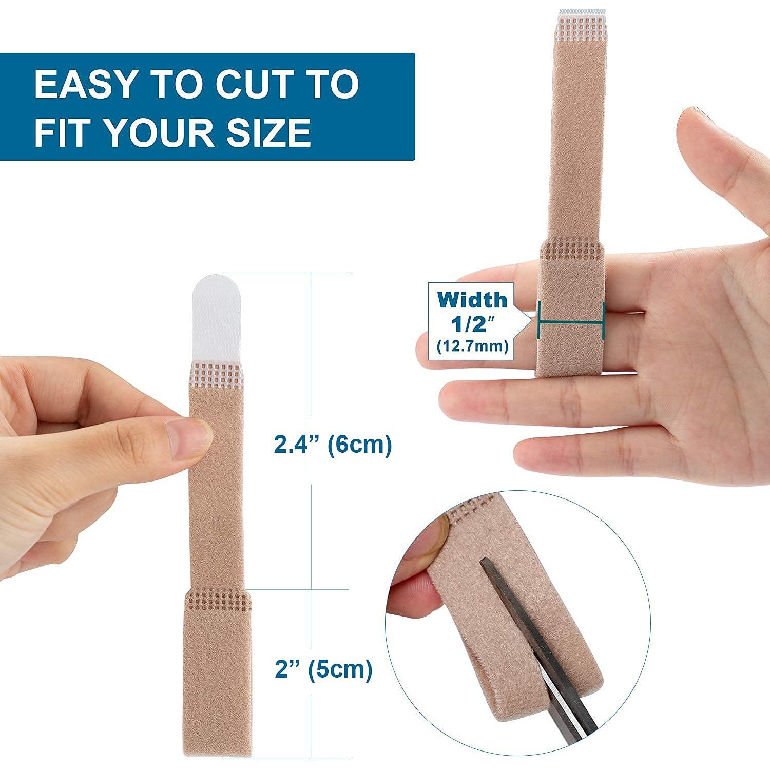 Cintas para Dedos Buddy Sumifun - 12 Piezas Vendaje Reutilizable