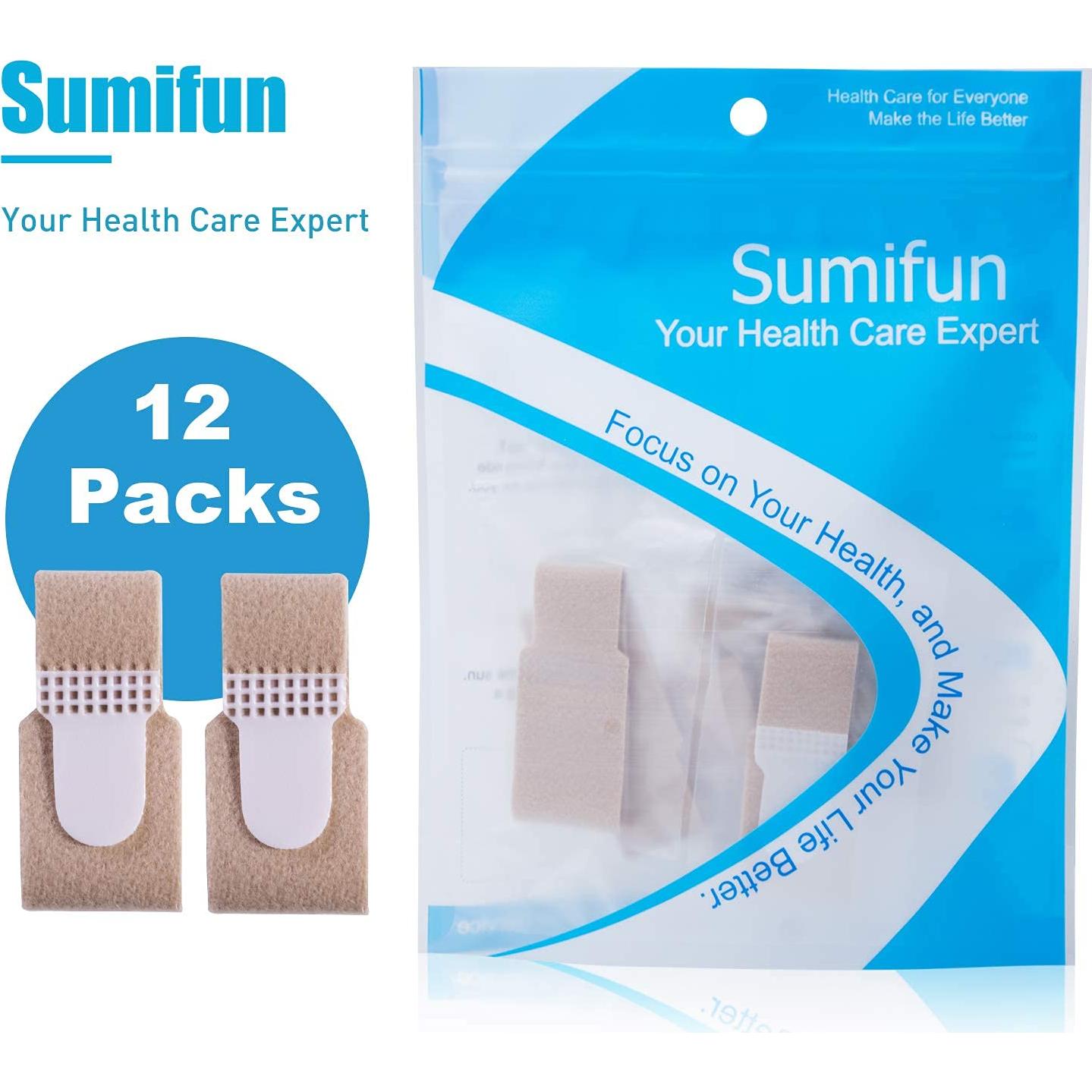 Cintas para Dedos Buddy Sumifun - 12 Piezas Vendaje Reutilizable