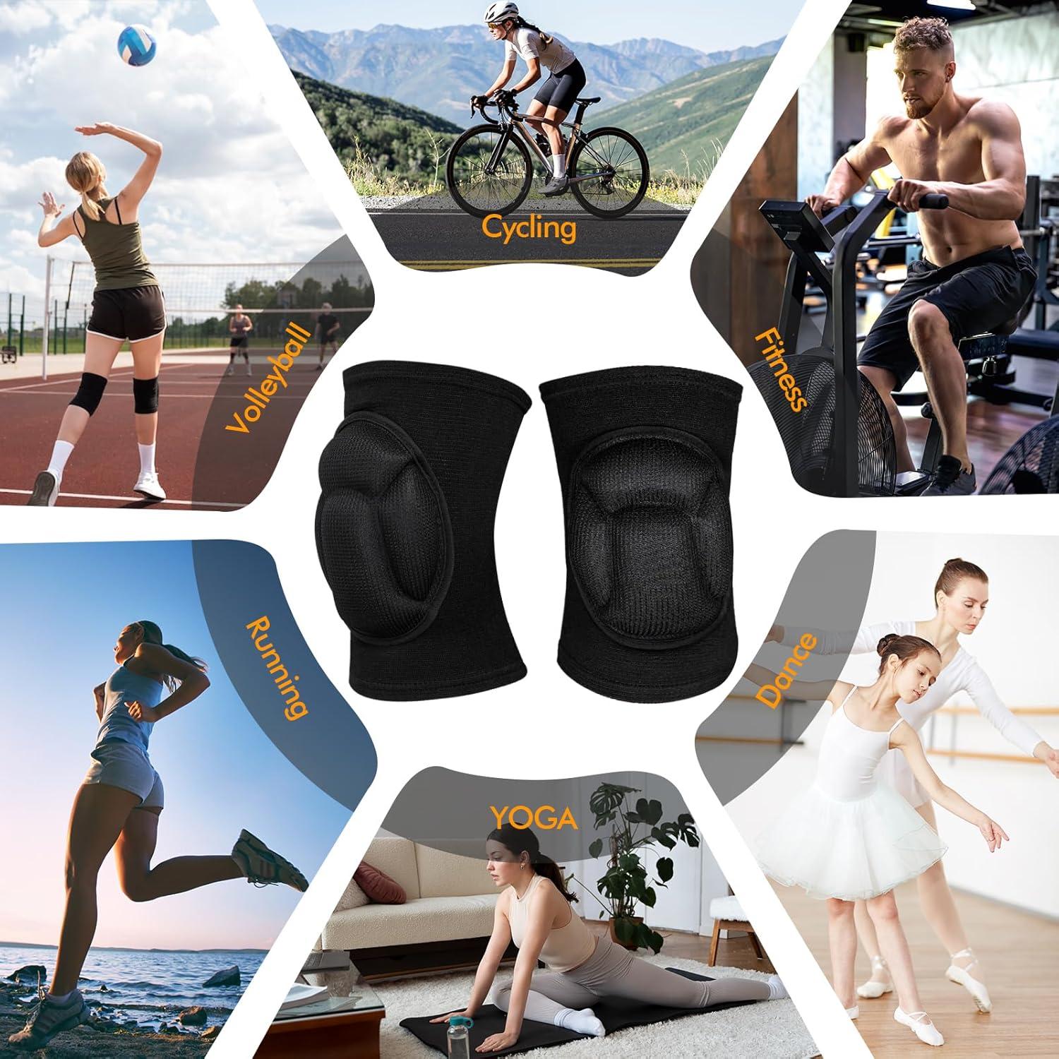 Rodilleras Banzk Antideslizantes para Voleibol y Deportes - M