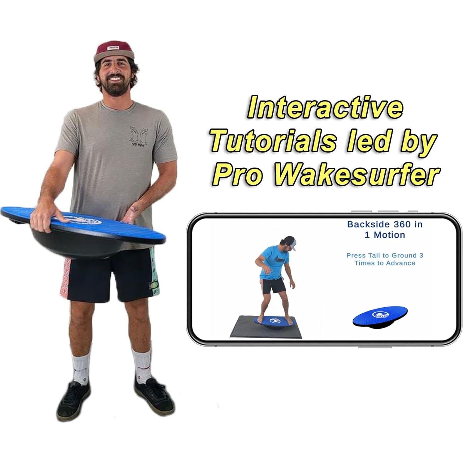 Tabla de Equilibrio Wakesurf Lakesurf - Aplicación y Soporte