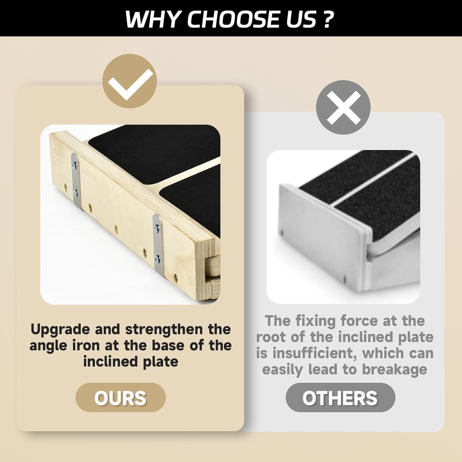 Tabla de Inclinación y Balance Smohtmeny 2 en 1 - Estiramiento y Equilibrio