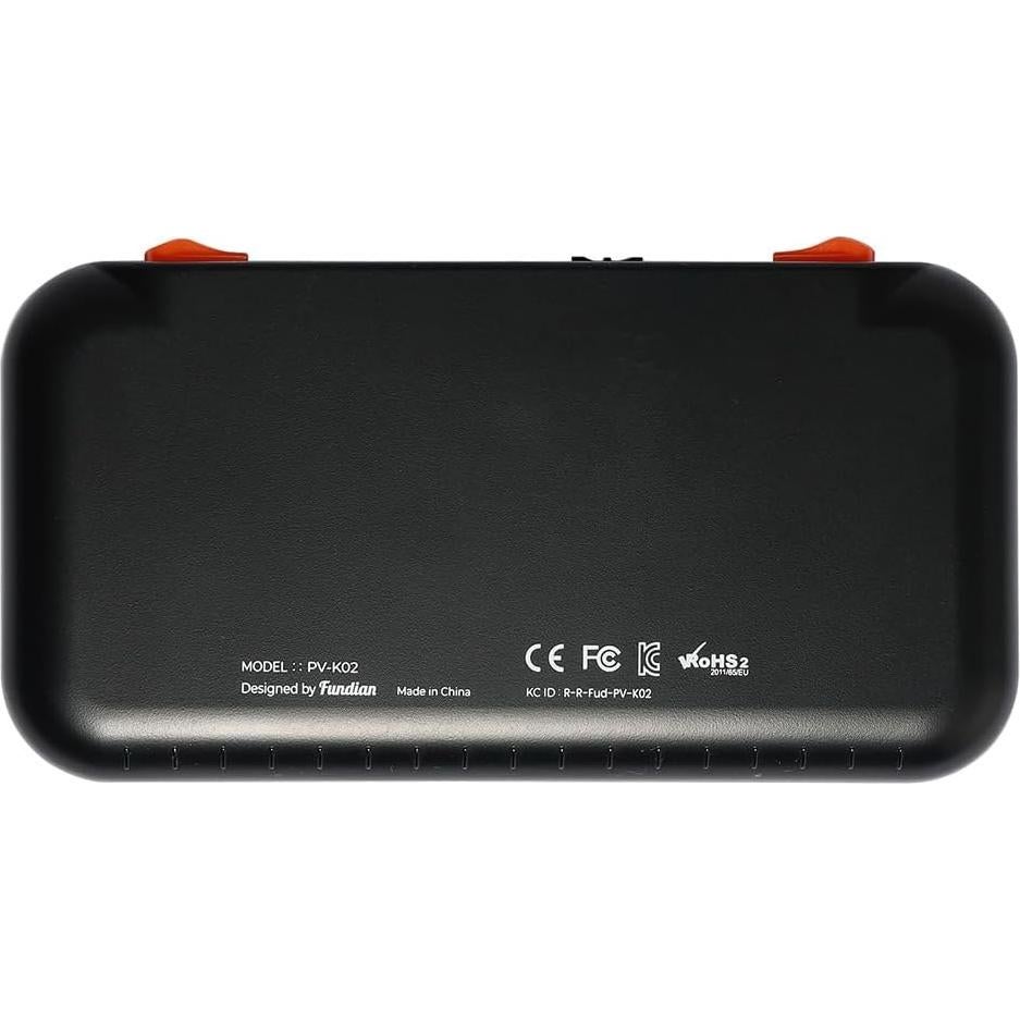 Teclado Bluetooth FUNDIAN PV-K02 con Mouse y Audio, Negro