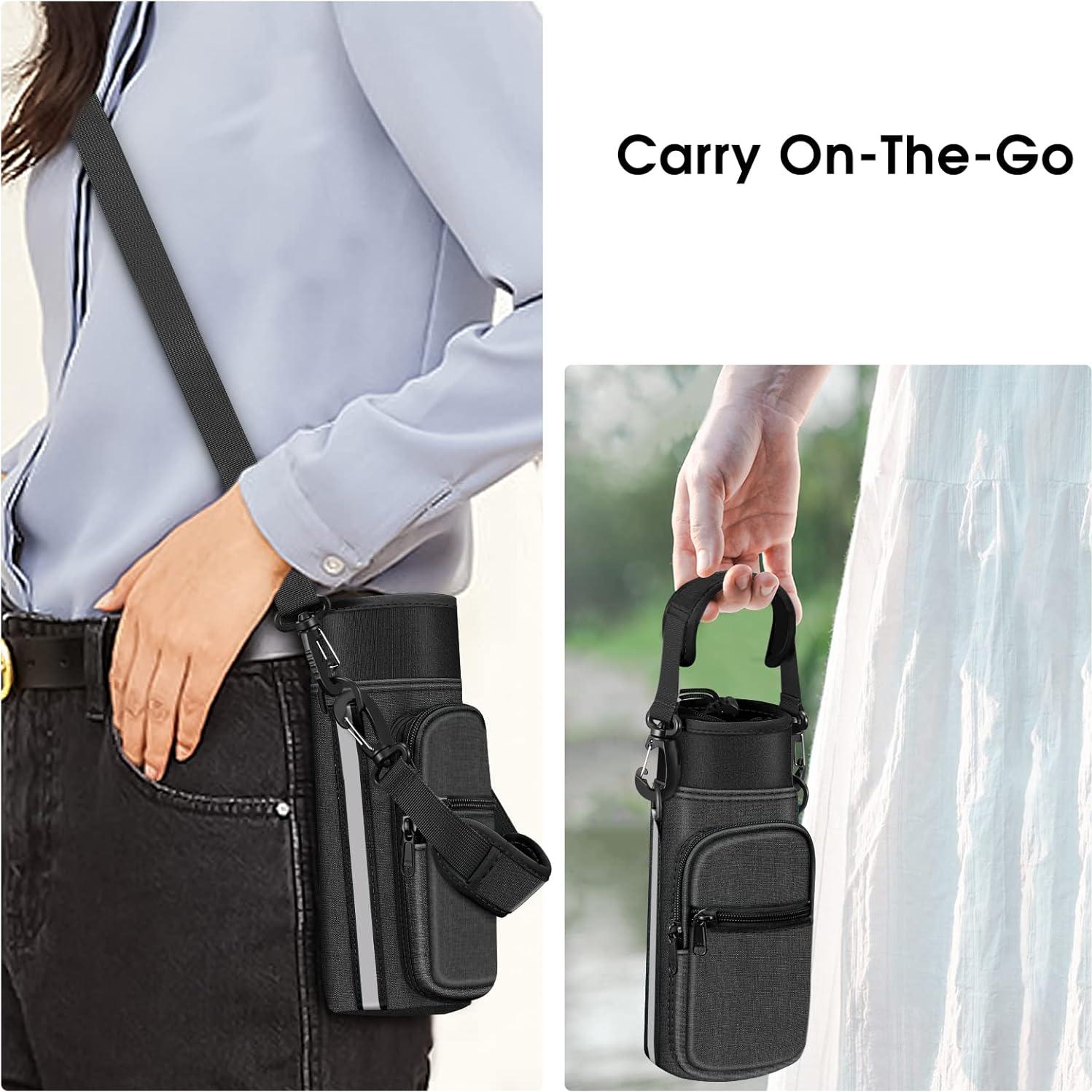 Funda de Transporte para Botellas de Agua CaseBot, Neopreno, 0.95L