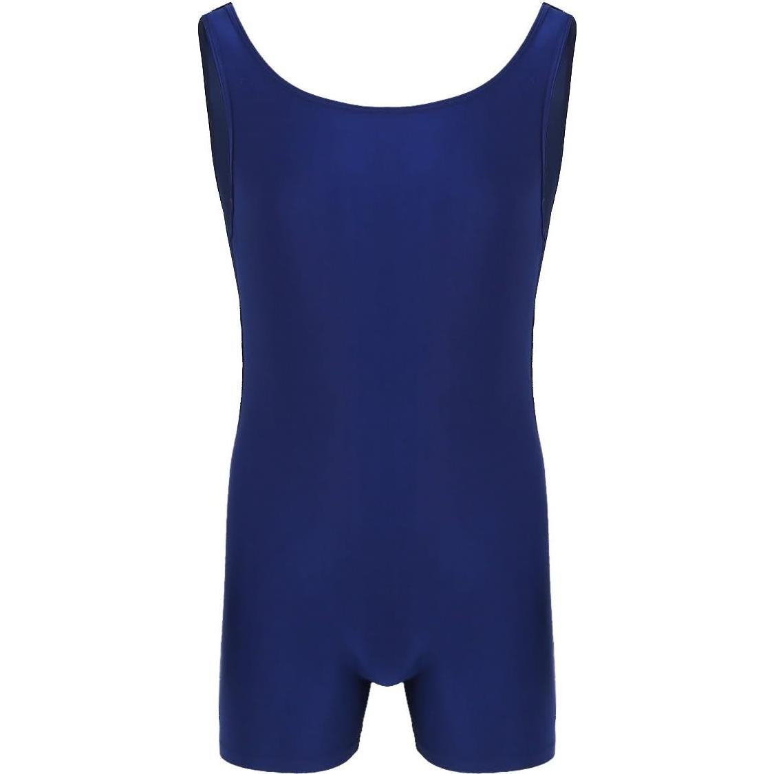 Mono Leotardo Deportivo iiniim para Hombre Sin Mangas Azul Marino