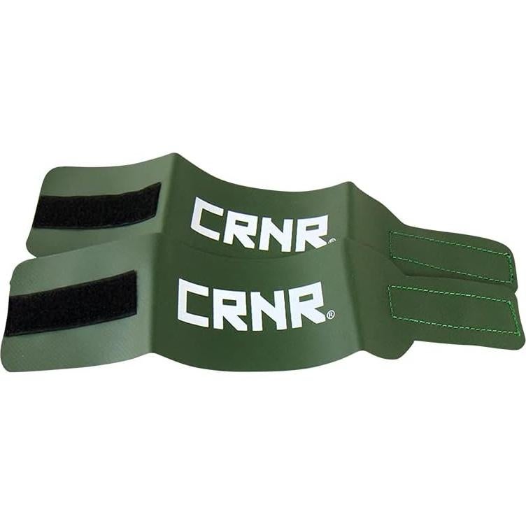 Paquete de 4 Bandas de Tobillo Combat Corner - Vinilo Rojo y Verde