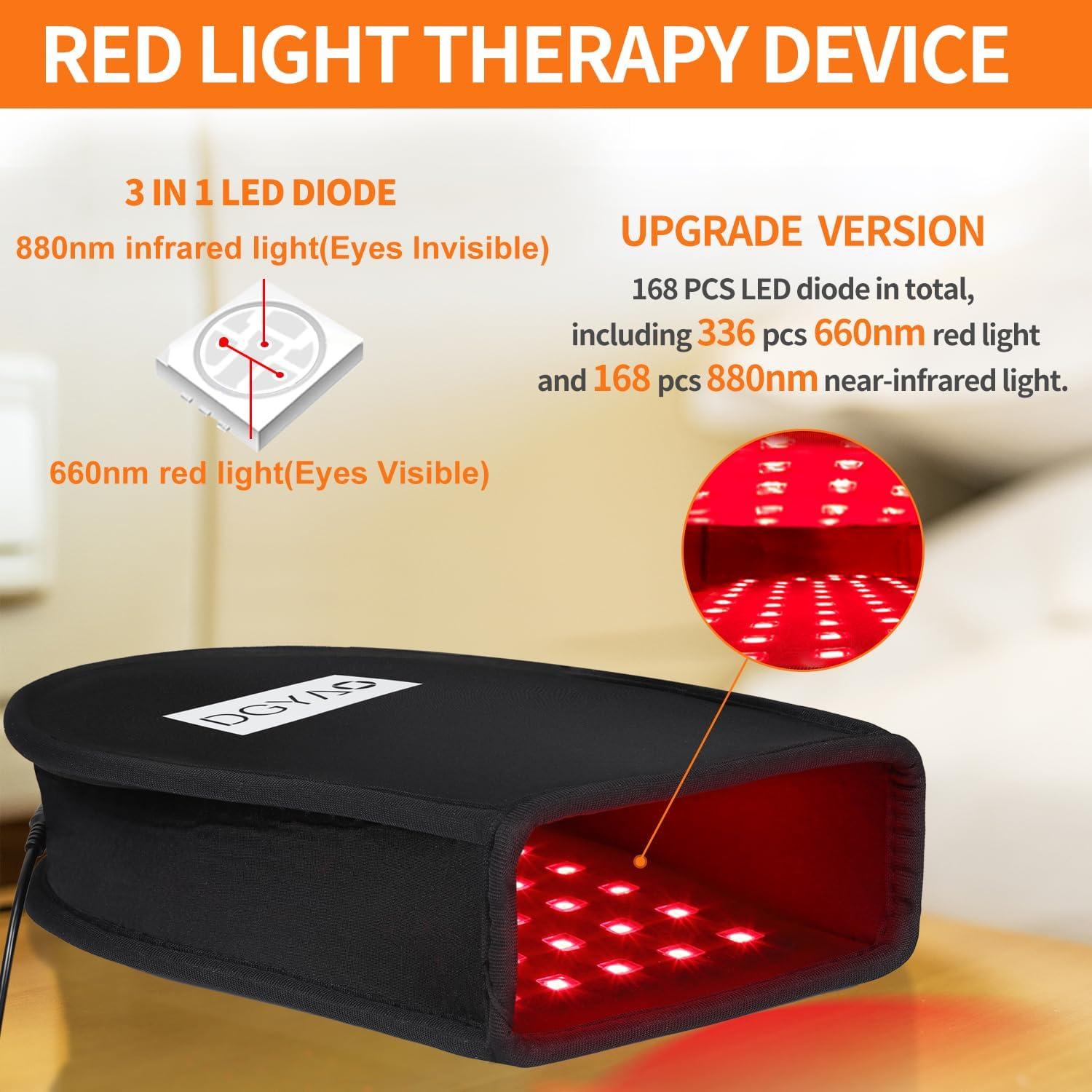 Terapia de Luz Infrarroja Roja TUOB para Manos 336 LEDs