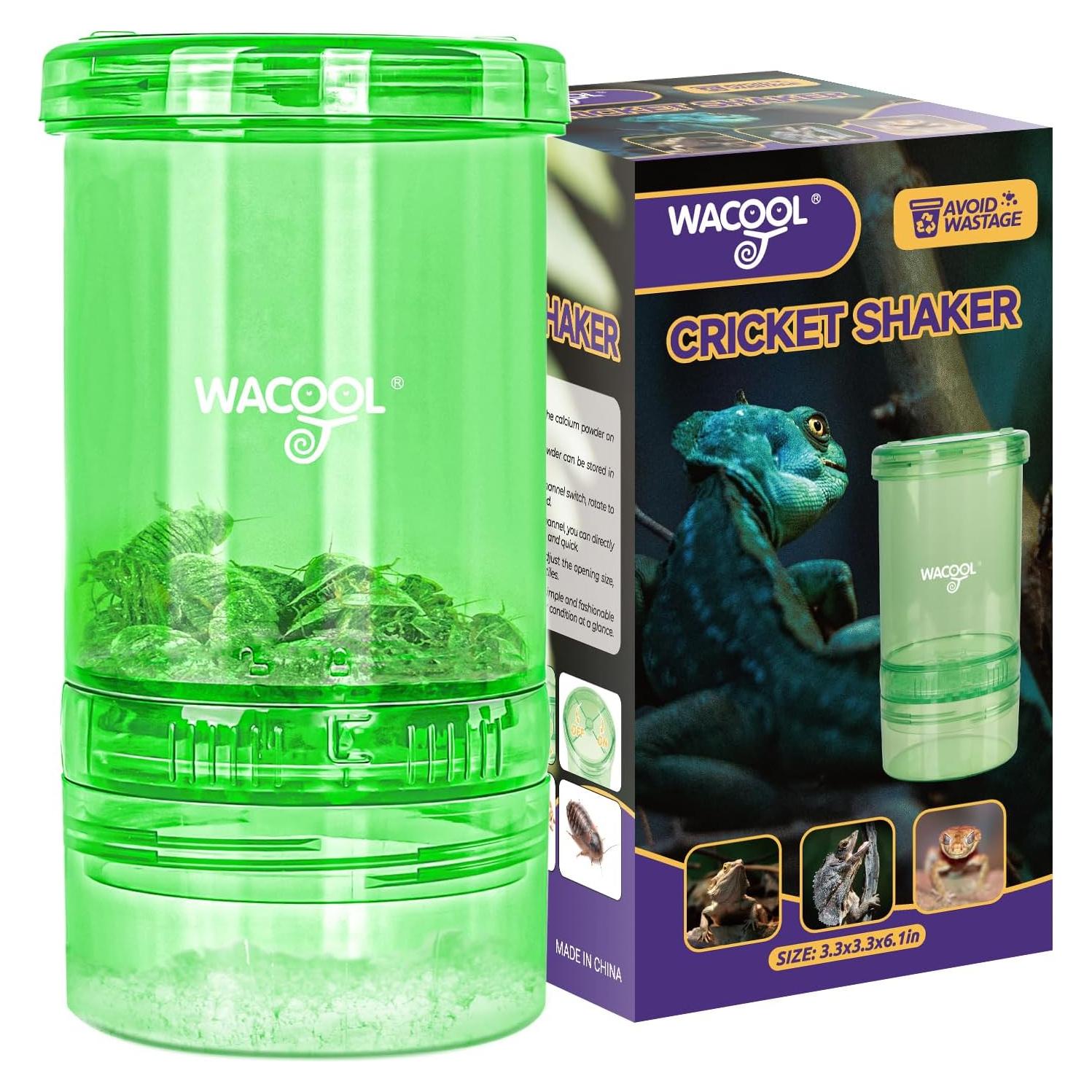 Mezclador de Polvo de Calcio Wacool para Grillos 8.38 cm