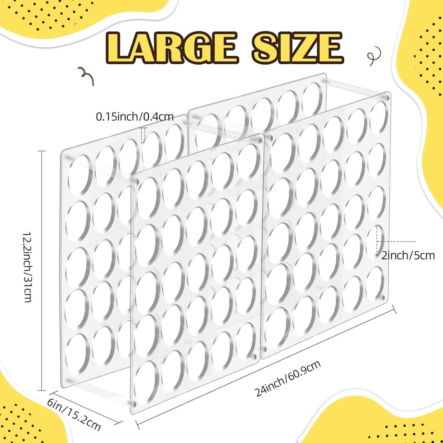 Soporte de Almacenamiento de Vinilo Volepet 50 Rollos Acrílico