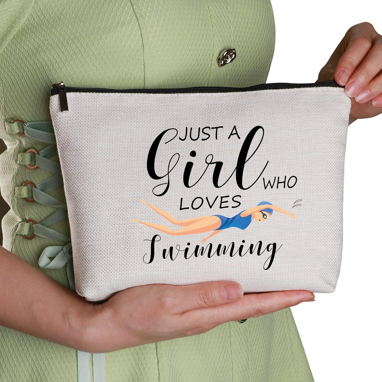 Bolsa de Maquillaje de Viaje Wlesinzt para Nadadoras 24.1x17.8cm