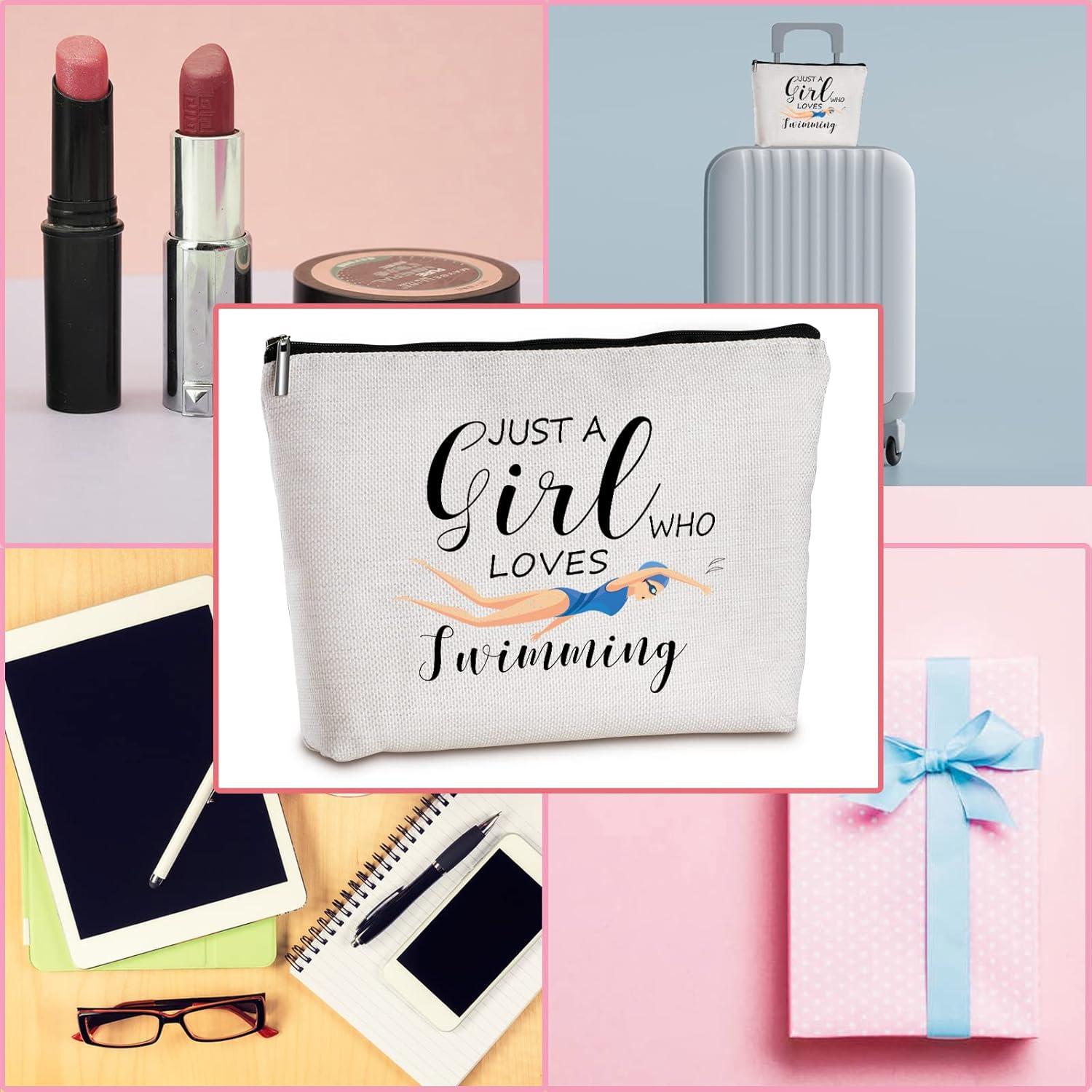 Bolsa de Maquillaje de Viaje Wlesinzt para Nadadoras 24.1x17.8cm