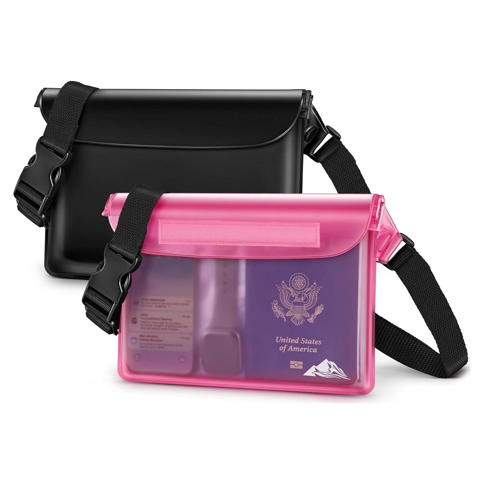 Bolsa de Cintura Impermeable HEETA 22.86x17.02cm 2 Piezas