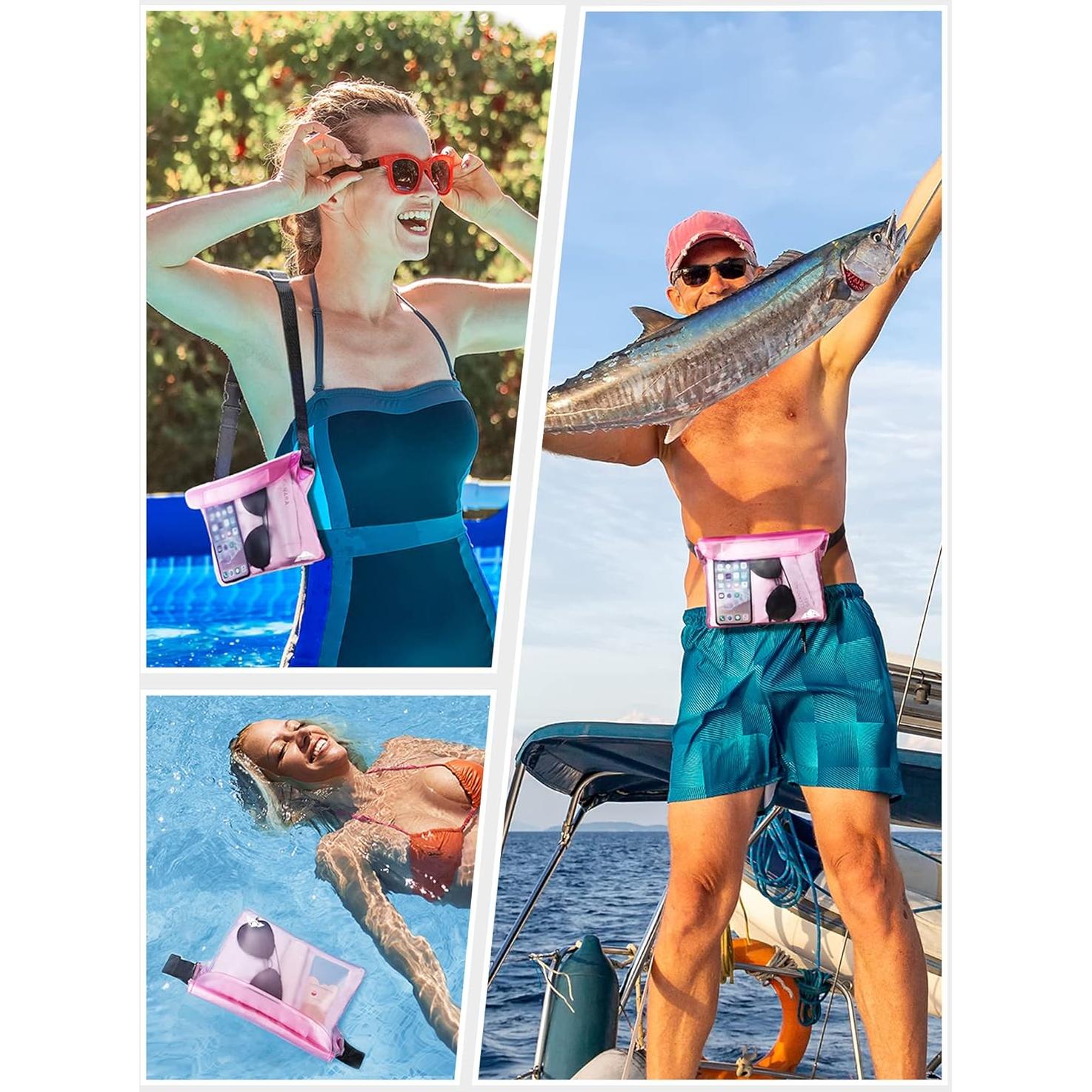 Bolsa de Cintura Impermeable HEETA 22.86x17.02cm 2 Piezas