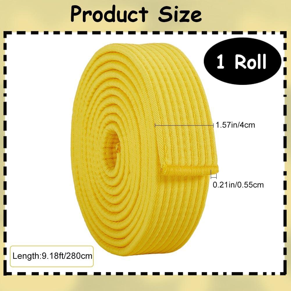 Cinturón Amarillo Taekwondo Creatcabin 2.8m Poliester Unisex