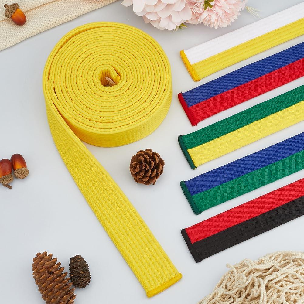 Cinturón Amarillo Taekwondo Creatcabin 2.8m Poliester Unisex