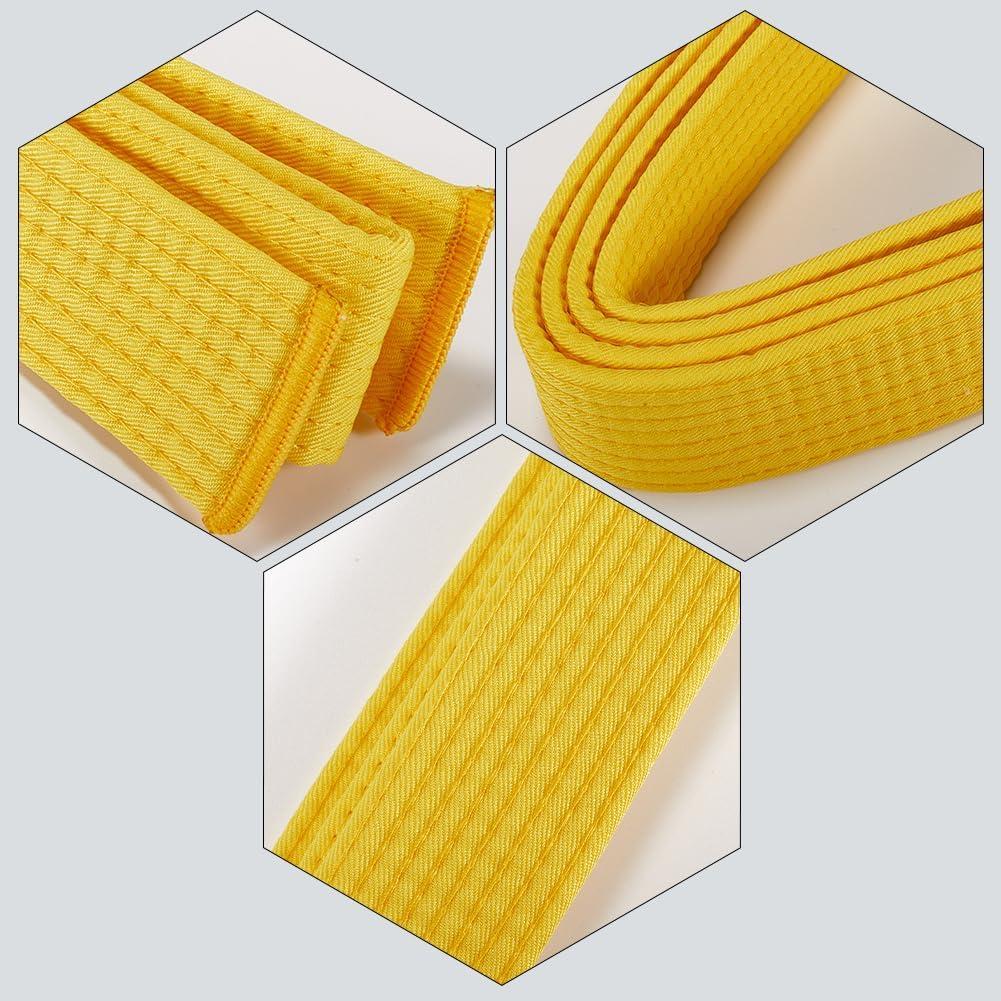 Cinturón Amarillo Taekwondo Creatcabin 2.8m Poliester Unisex