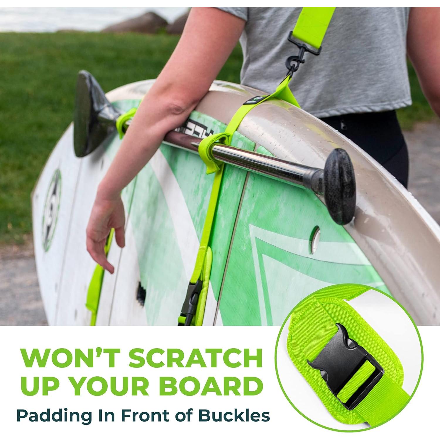 Correa de Transporte Gradient Fitness para Kayak y SUP Verde