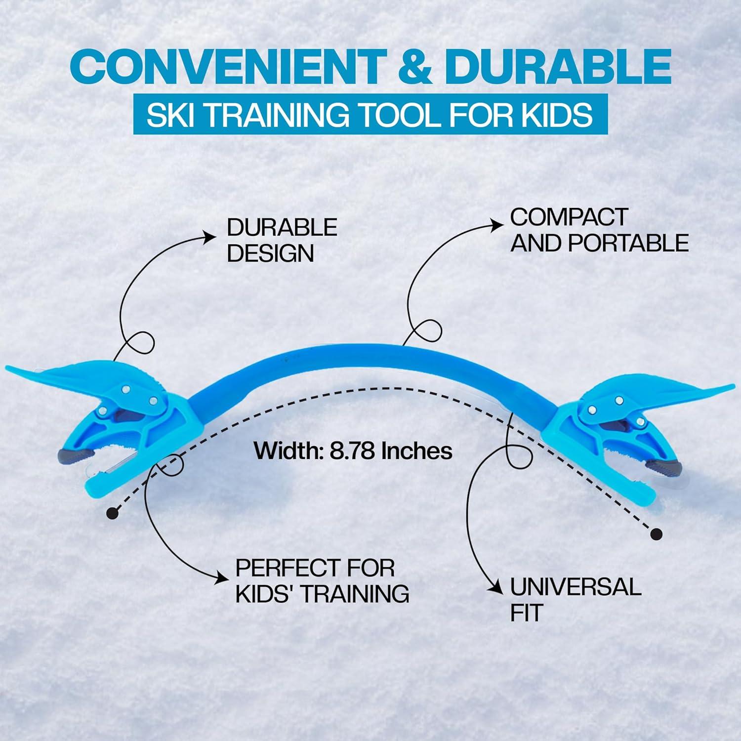 Conector de Punta de Esquí Wedgease Launch Pad - Azul