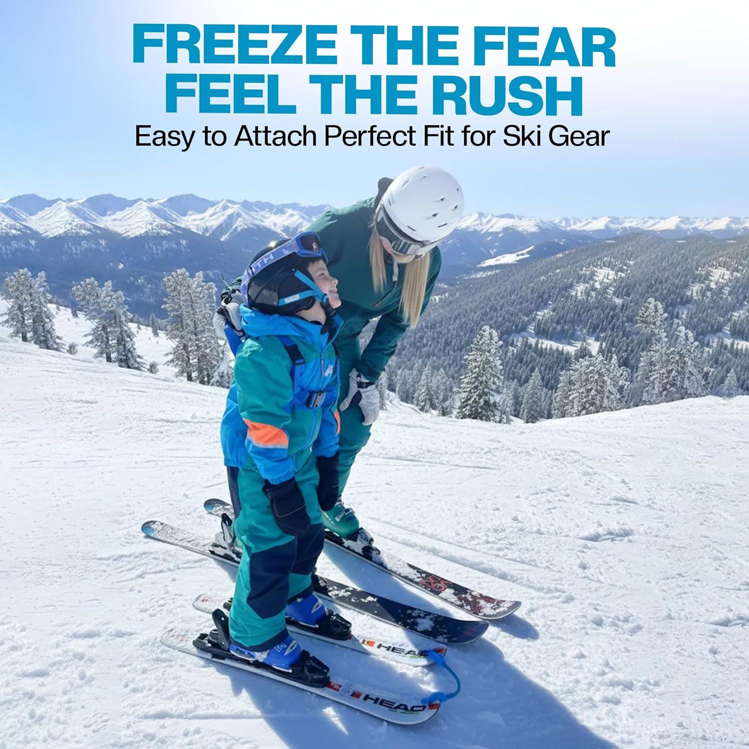 Conector de Punta de Esquí Wedgease Launch Pad - Azul