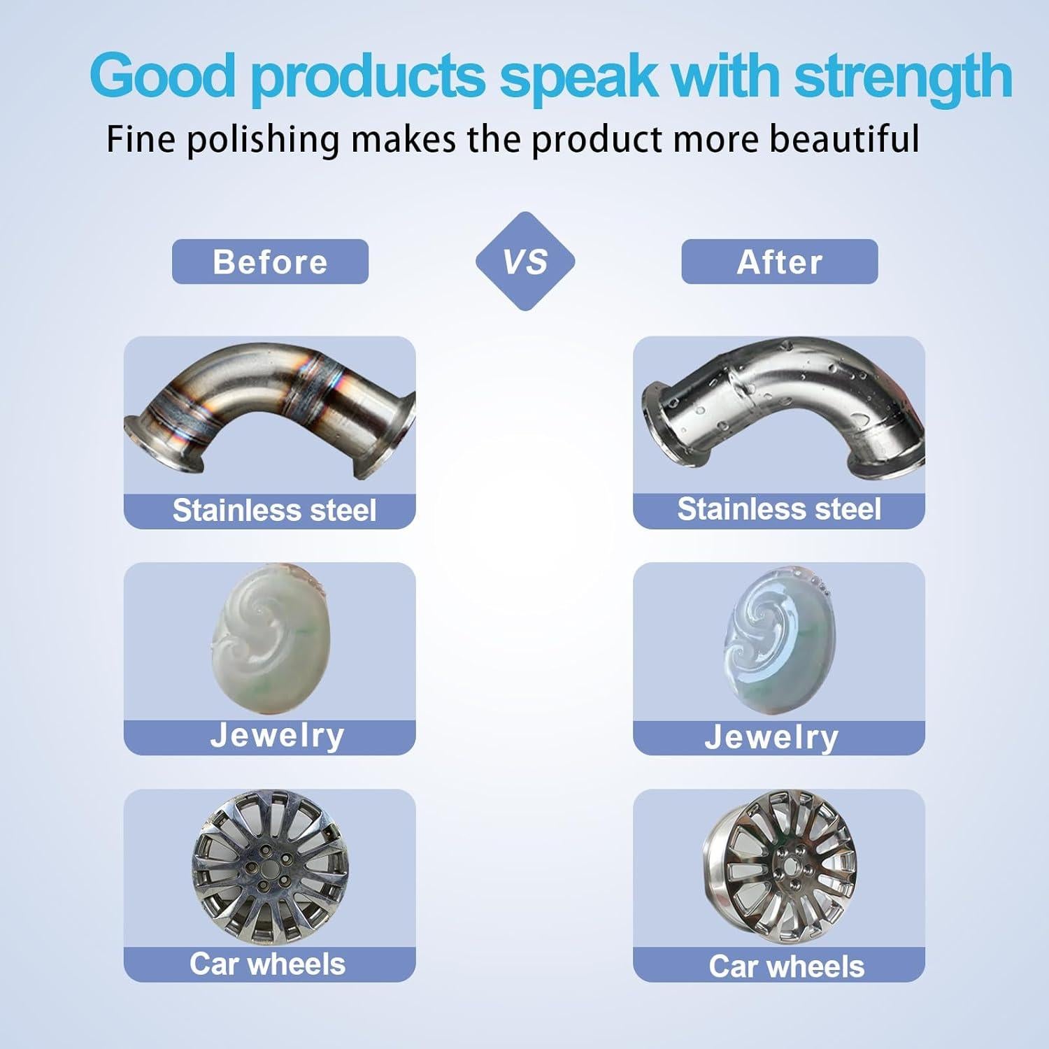 Kit de Ruedas de Pulido Neeki 9 Piezas para Metal y Madera