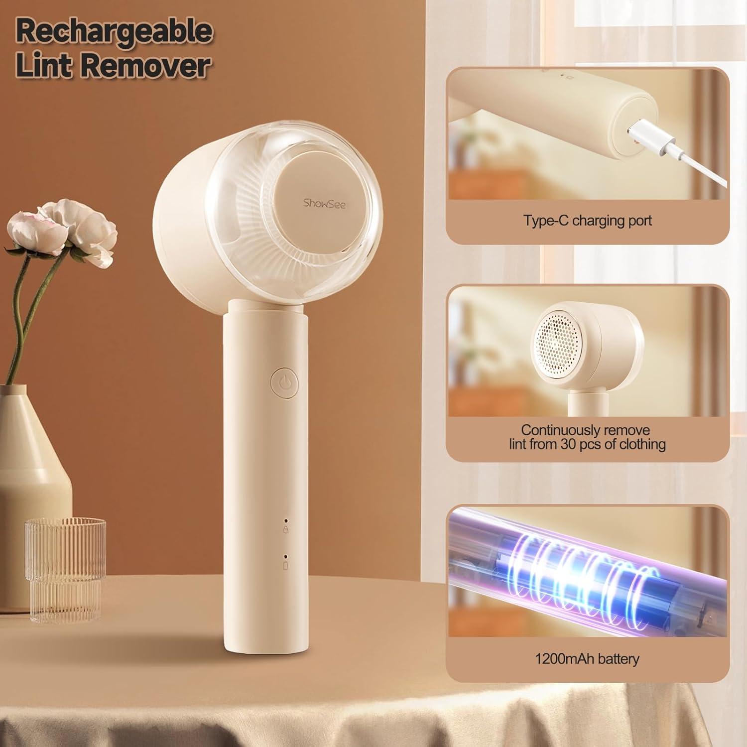 Quitapelusas Recargable PiKaPiKaP H1-Y para Ropa 0.30 kg