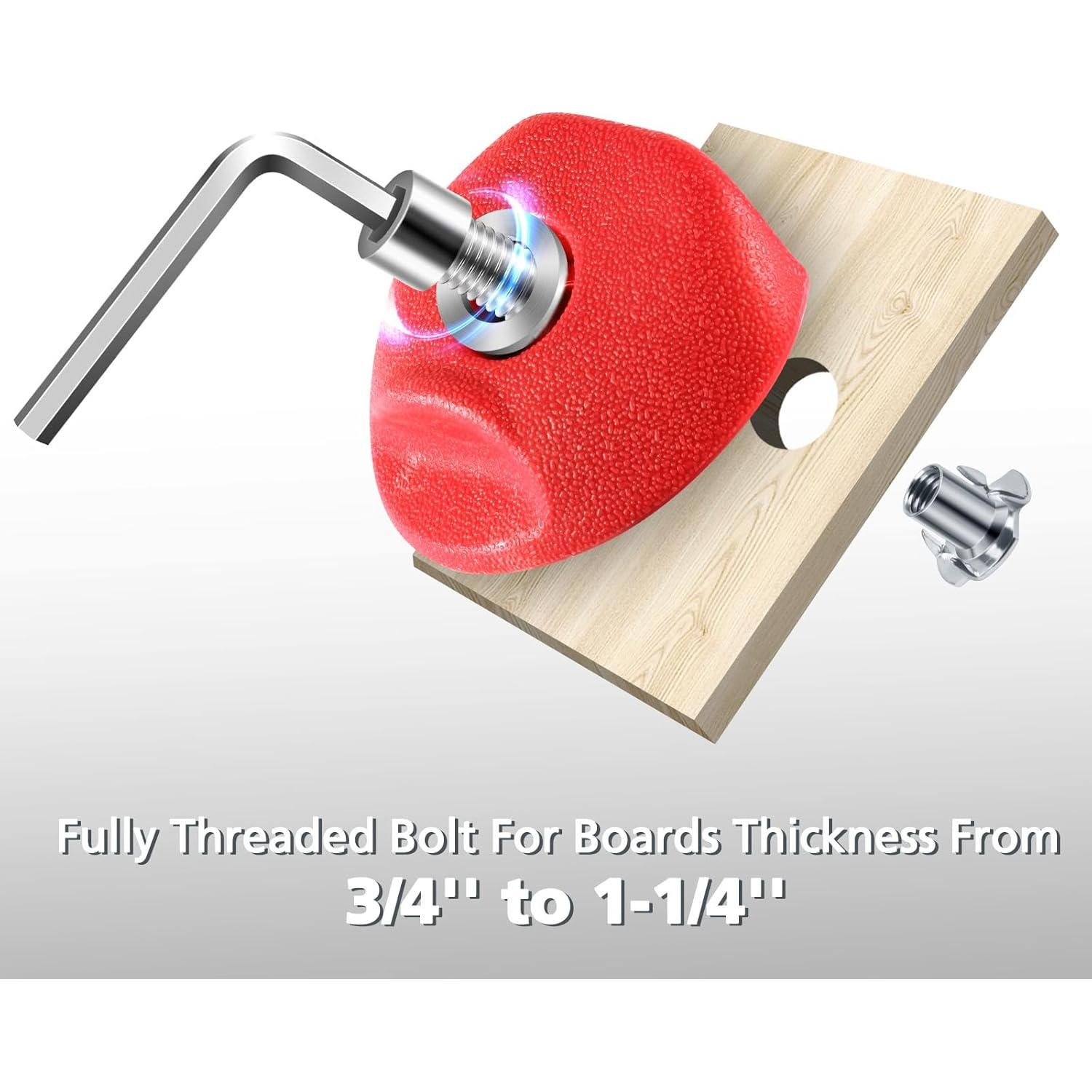 Agarraderas de Escalada TOPNEW 32 Piezas Multicolor para Niños