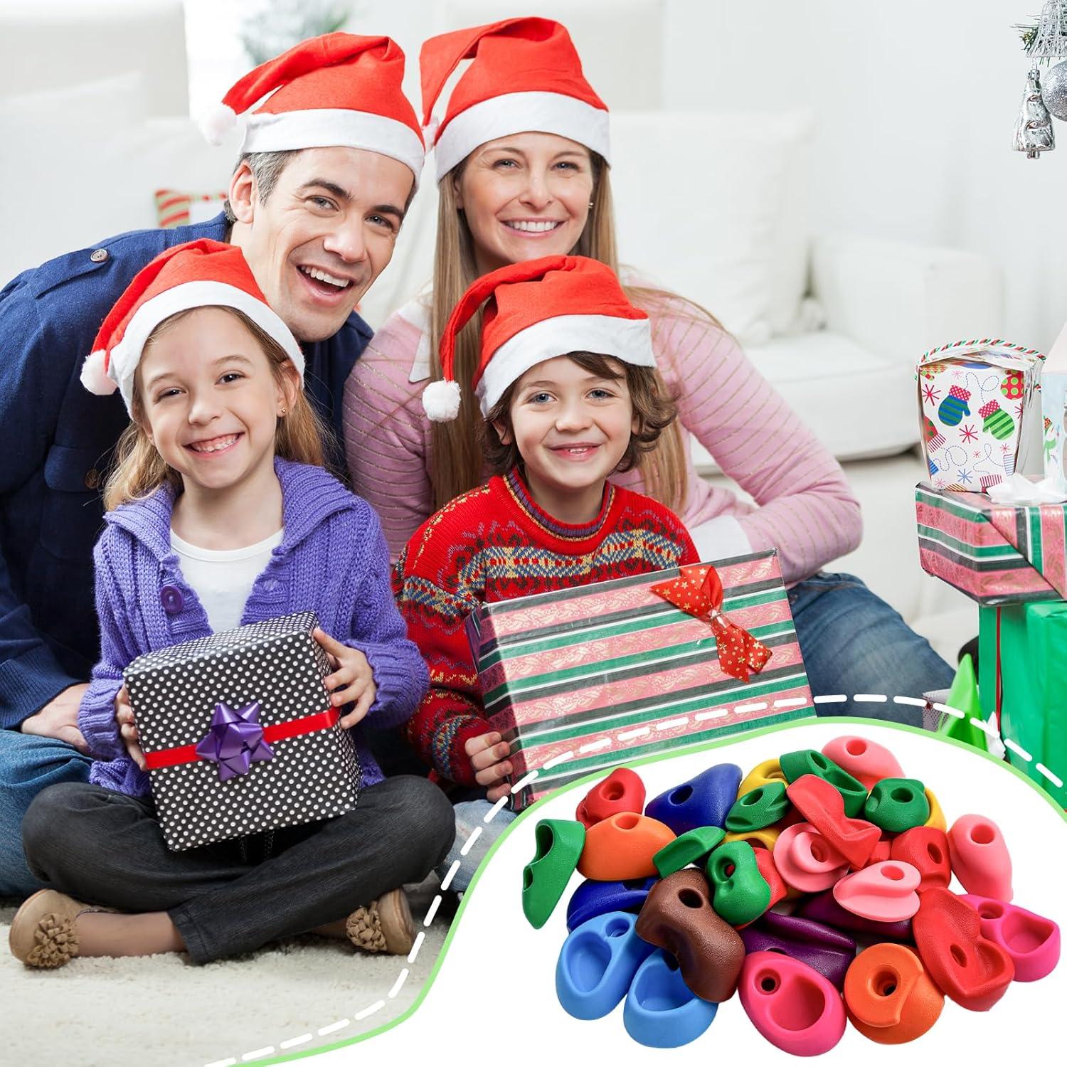 32 Agarre de Pared de Escalada SREHRLY Multicolor Soporta 104.3 kg