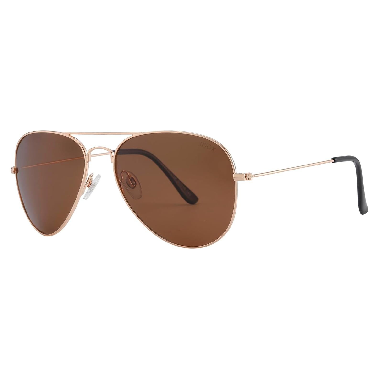 Gafas de sol aviador JOOX polarizadas UV400 doradas