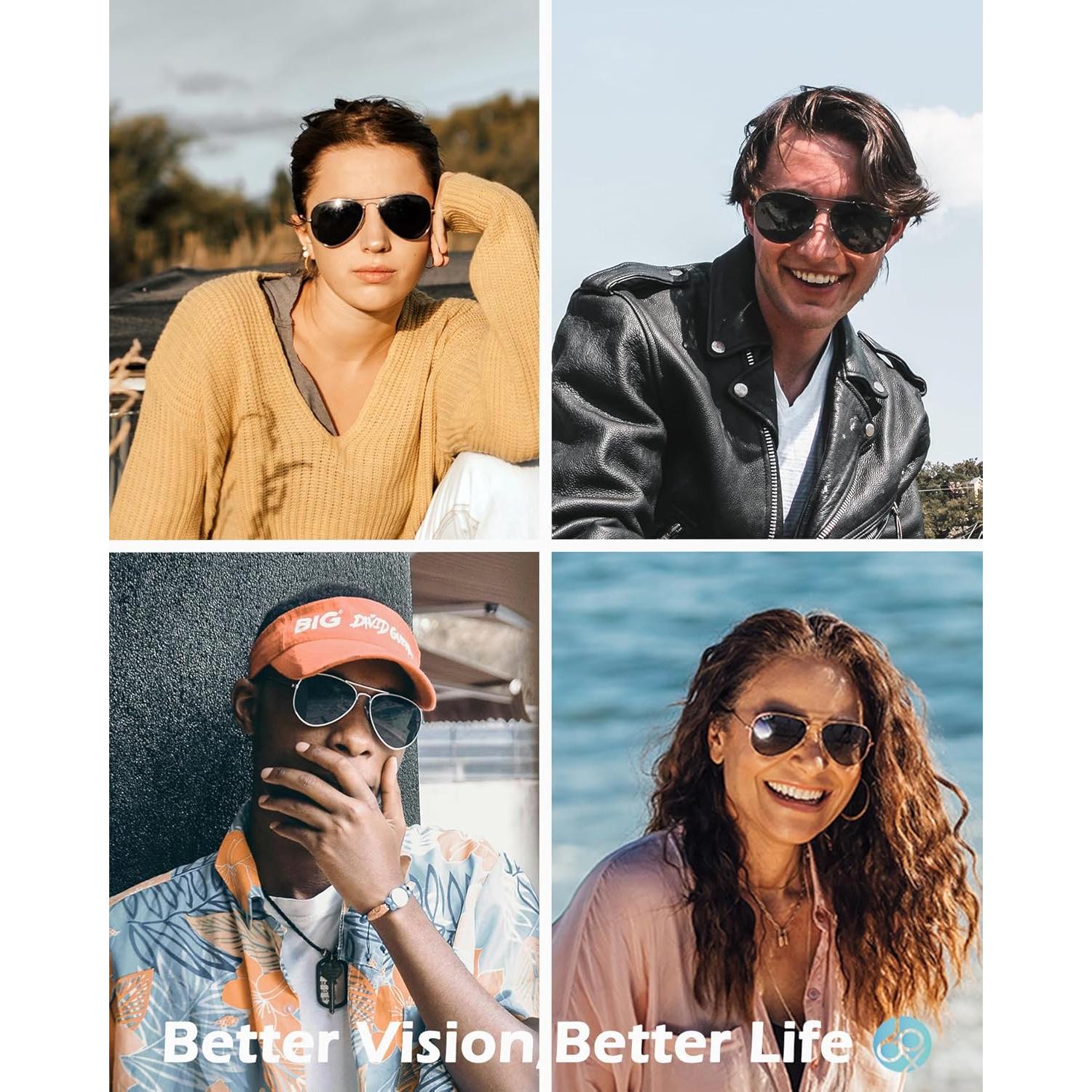 Gafas de sol aviador JOOX polarizadas UV400 para todos