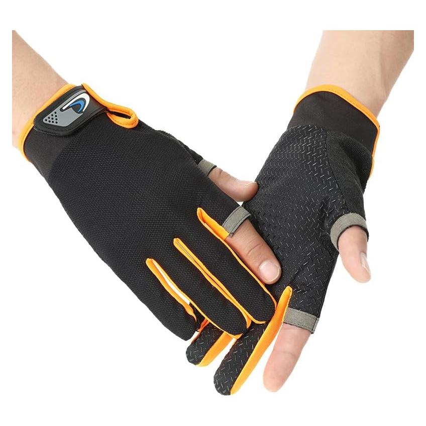 Guantes de Pesca Ievei UPF 50 Unisex Azul Transpirables