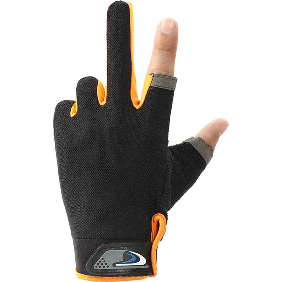 Guantes de Pesca Ievei UPF 50 Unisex Azul Transpirables