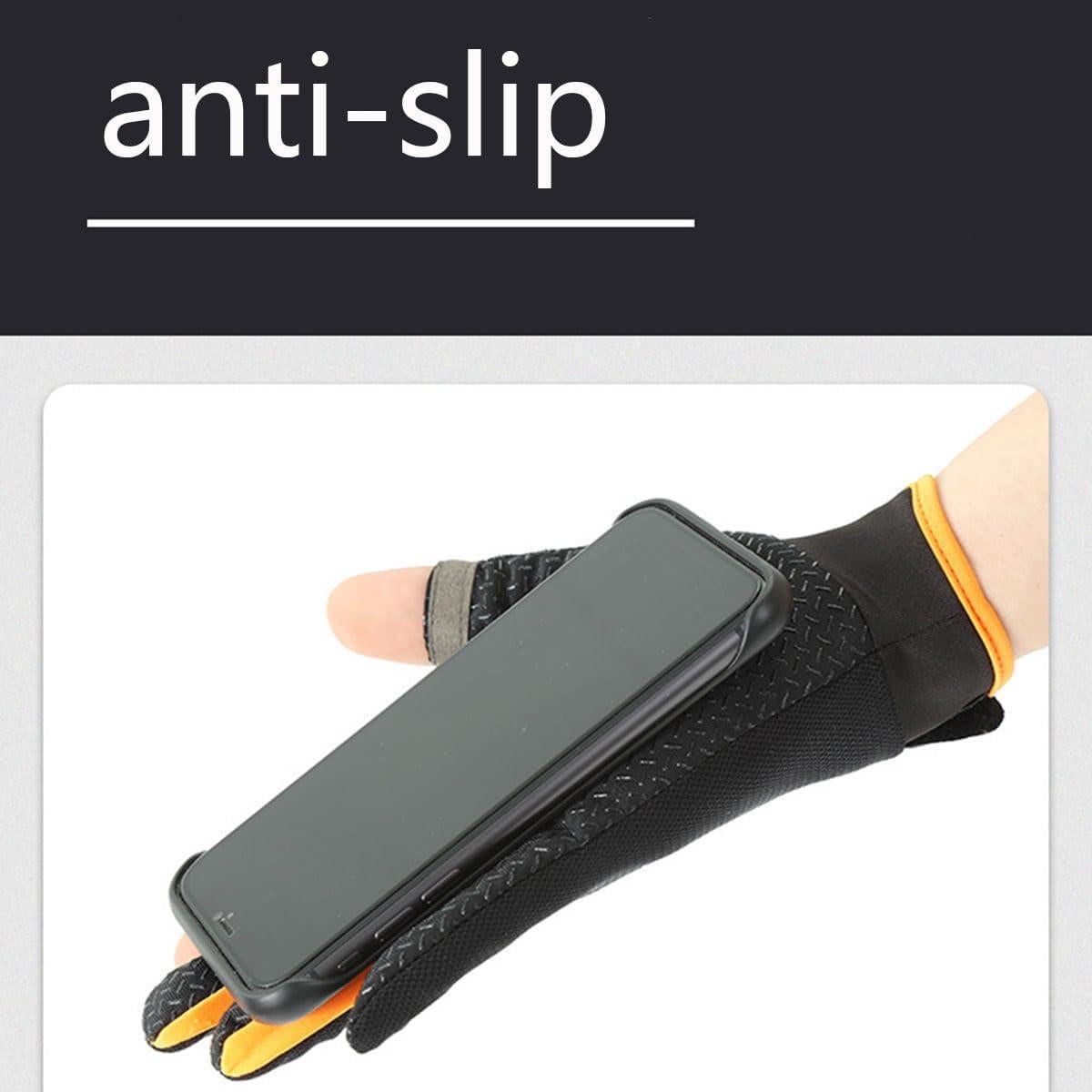 Guantes de Pesca Ievei UPF 50 Unisex Azul Transpirables