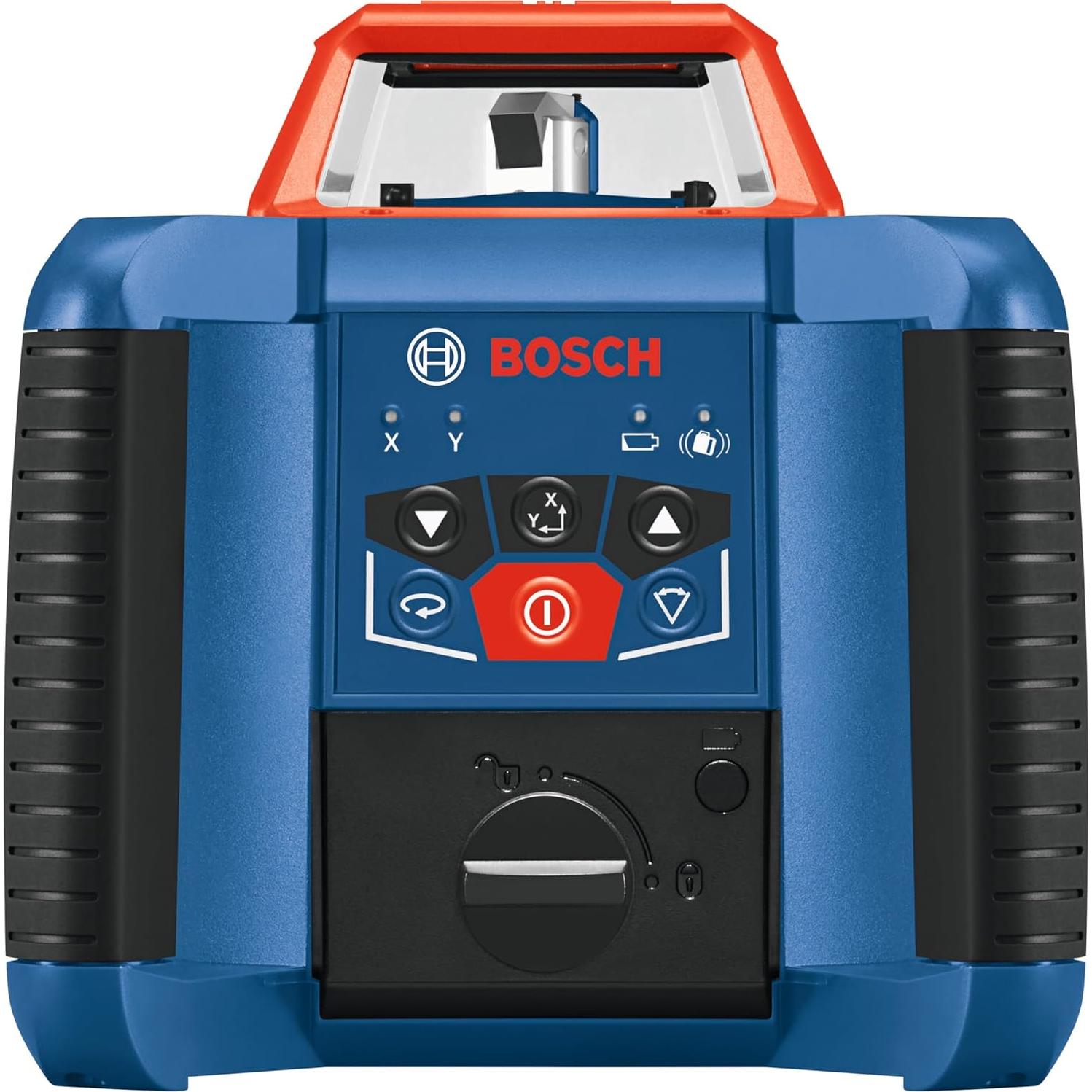 Kit de láser rotativo Bosch GRL2000-40HVK 2000 pies con accesorios